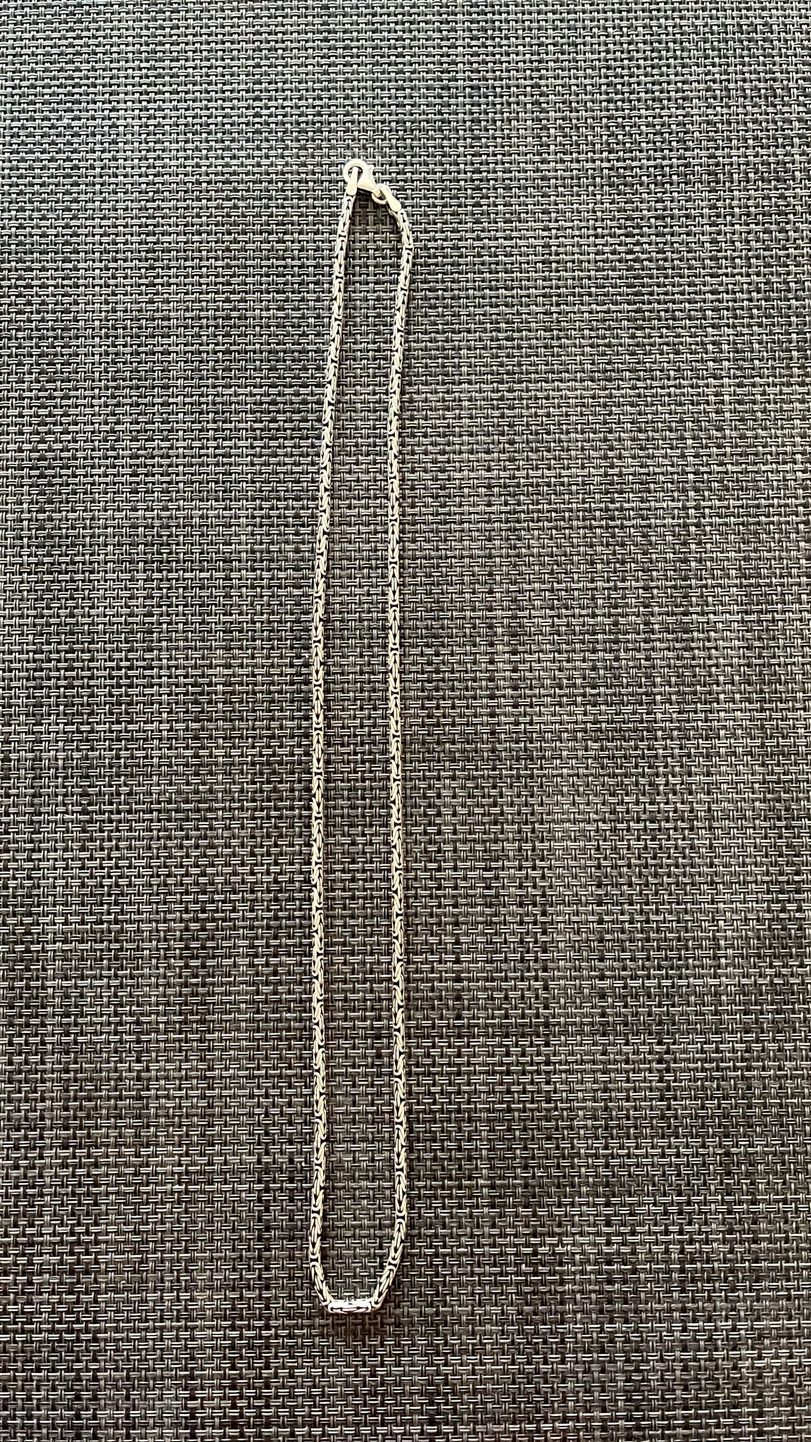 Königskette aus massivem 925 Sterling Silber – Zeitlose Eleganz