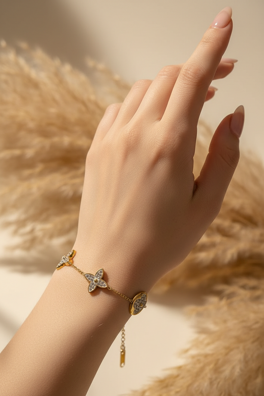 Glitter Lola Armband mit Steinen