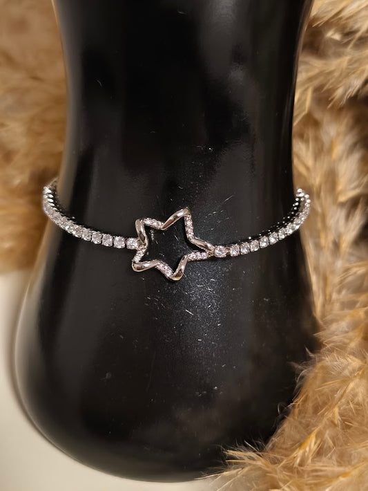 Silver Stern Armband