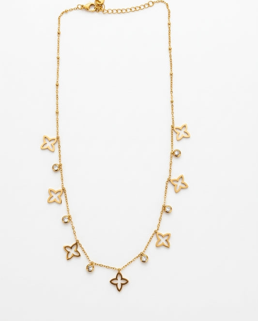 Leona Flower Necklace