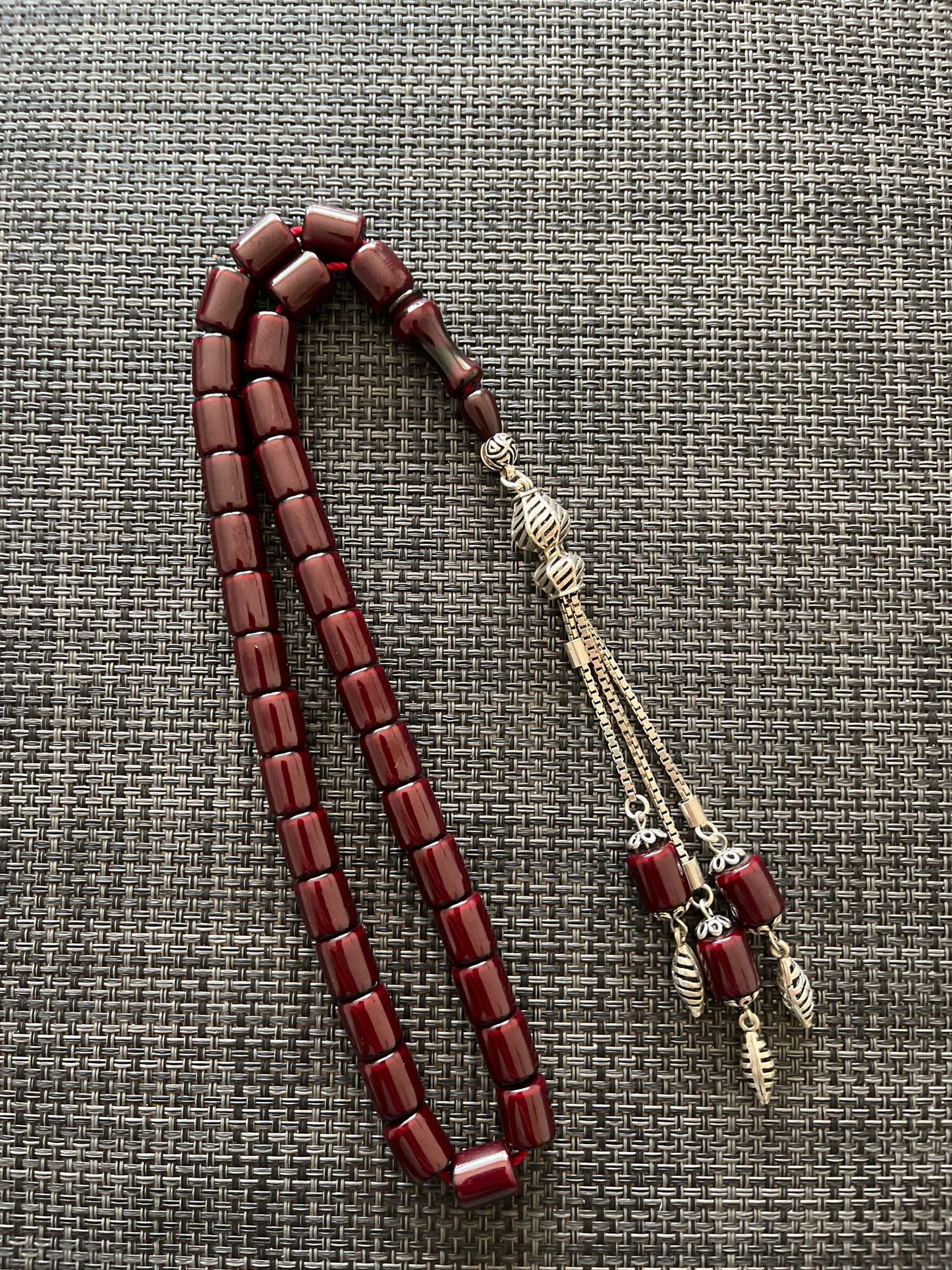 Deep Bordeaux "Vişne" Tasbih