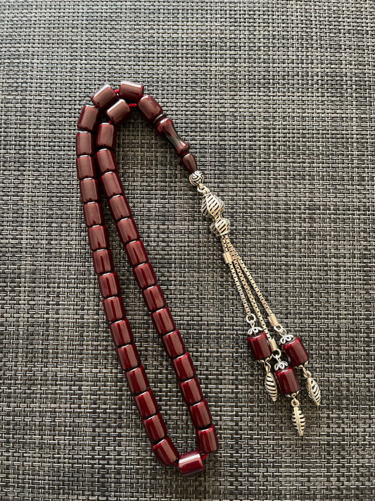 Deep Bordeaux "Vişne" Tasbih