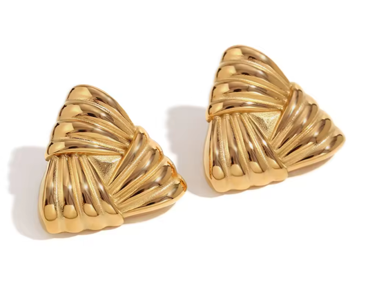 Crinkle Hoops Ohrstecker