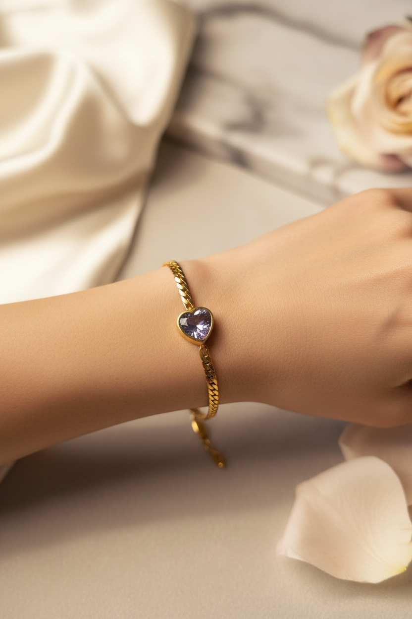 Herzglanz Armband