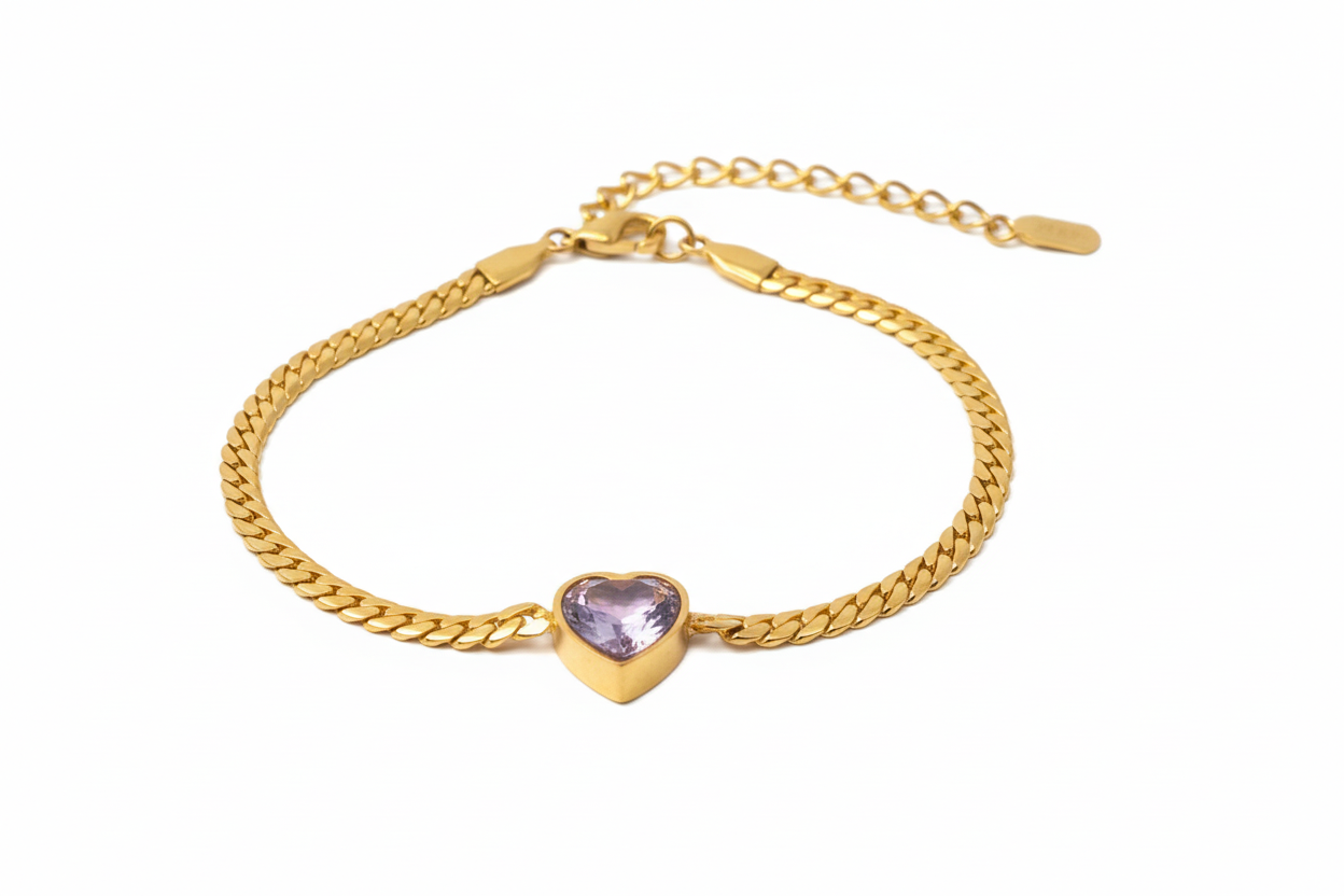 Herzglanz Armband