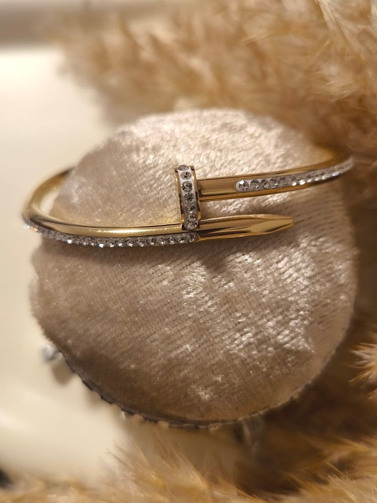 Zirkon Nadel Armreif