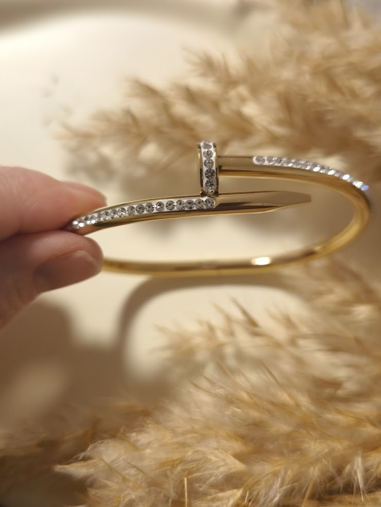 Zirkon Nadel Armreif