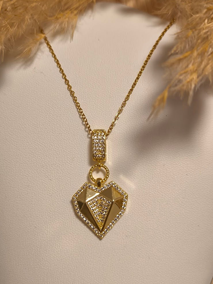 Golden Frame Halskette