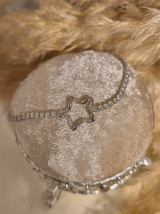 Silver Stern Armband