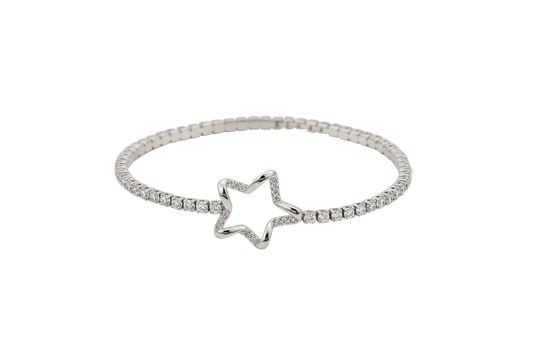 Silver Stern Armband