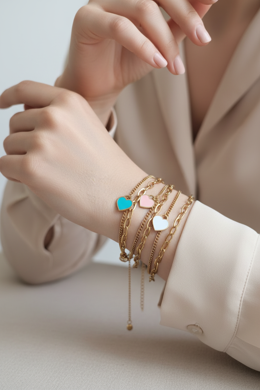 Mila Heart Armkette