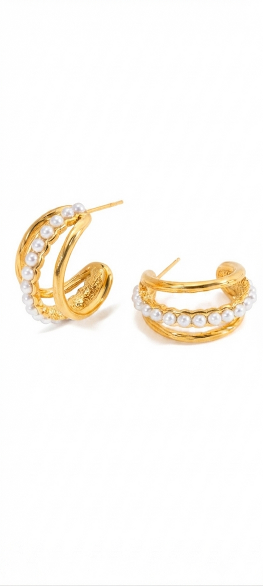 Stella Hoop Ohrring